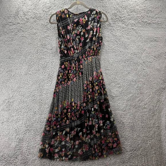 Lapis‎ Women's Small Sleeveless Maxi Dress Sheer Lined Floral Stretchy Comfort - Picture 10 of 10